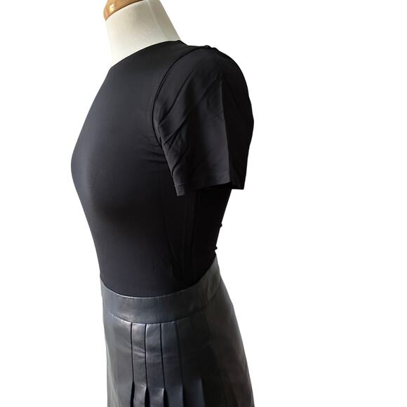 CHARA VEGAN MINI DRESS US 4 - Picture 8 of 14